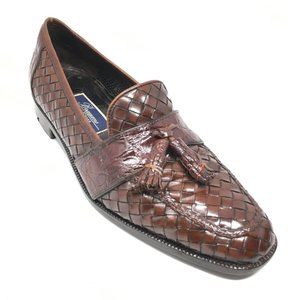 Bragano Cole Haan Loafers Size 10 Brown Crocodile
